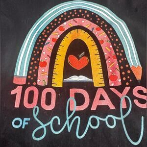 School shirt | 100 days of school | size 5-6 | school clothes | kids
